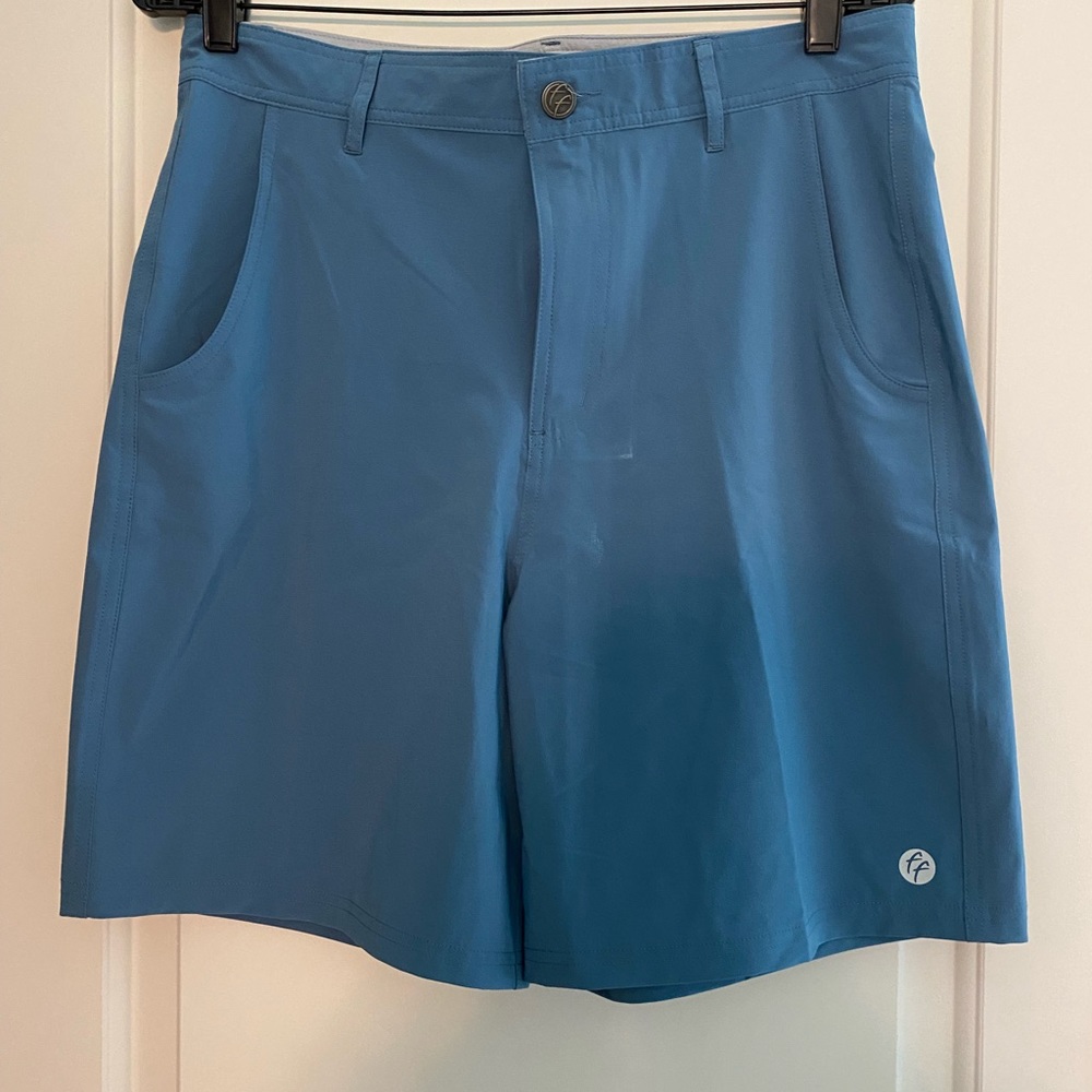 MENS FREE FLY Shorts // 32 waist // blue // NWT